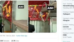 ট্রেনের কামরায় শিবের মন্দির