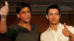 الممثلان شاروخان وعامر خان