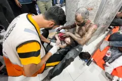 المعدات الطبية قليلة في غزة والأطباء يصارعون من أجل إنقاذ حياة المصابين في الغارات الإسرائيلية المتواصلة