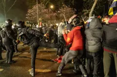 Saraçhane'de polis müdahalesi 