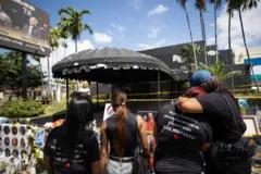 Familiares de víctimas en el Jet Set