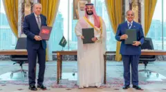 د ترکيې ولسمشر او د پاکستان لومړی وزیر له محمد بن سلمان سره