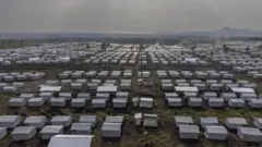 Inkambi y'impunzi zo hagati mu gihugu ya Bushagara mu buraruko bw'umuji wa Goma