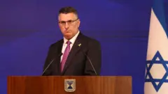 وزير الخارجية الإسرائيلي جدعون ساعر