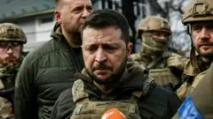 Perezida wa Ukraine Volodymyr Zelensky