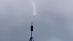Snimak pada aviona u kome je bio Jevegnij Prigožin