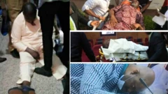 Jami'an gwamnatin Najeriya da ke yanke jiki a Kotu