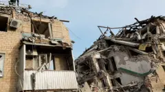 Обстрел Селидово Донецкой области