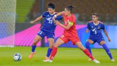 नेपाली महिला फुटबल खेलाडीहरू