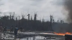 Pipeline explosion: