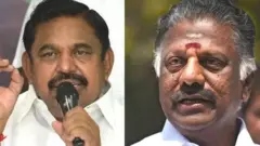 அதிமுக எடப்பாடி பழனிசாமி, ஓ.பன்னீர்செல்வம்.