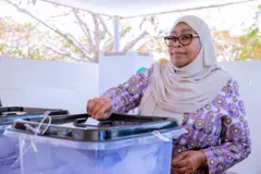 Perezida Samia Suluhu arimo gutora ku wa gatatu