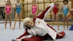 Венгерская гимнастка Агнеш Келети в Будапеште в сентябре 2023 года