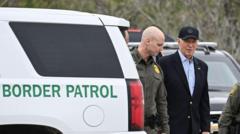 El presidente Joe Biden en Brownsville, Texas, Estados Unidos, el 29 de febrero de 2024.