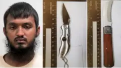 দ্য স্ট্রেটস টাইমসে আহমেদ ফয়সালকে আটক করার খবর