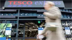 A Tesco store