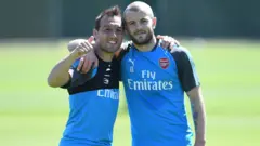 Jack Wilshere na onye otu ya.