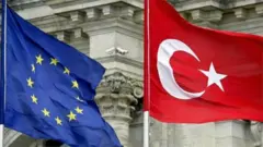 AB Türkiye bayrakları