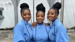Taiwo, Kehinde, Eta Omosuwa: Nigerian triplets say 'marry one, marry all'