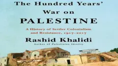 The Hundred years' war on Palestine book cover