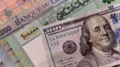 انهيار غير مسبوق في سعر صرف الليرة اللبنانية مقابل الدولار