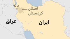 نقشه بانه