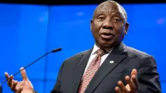 ፕሬስደንት ደቡብ ኣፍሪቃ ስሪል ራማፎሳ