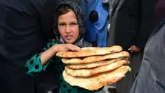 هشدار درباره خطر گرسنگی بیش از 7 میلیون کودک افغان