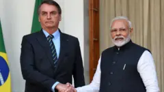 बोल्सनारो, मोदी