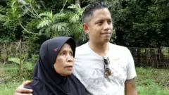 Andre Kuik yang sudah berhasil menemukan ibu kandungnya.