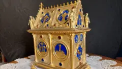 Golden reliquary