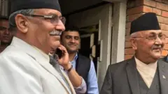 प्रचण्ड र ओली