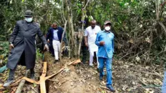 Govnor Wike on inspection