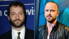 Judd Apatow y Aaron Pau