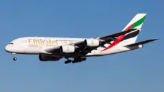 Emirates plane