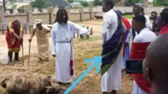 Ambrọse na-eme agwa Peter n'akwụkwọ nsọ