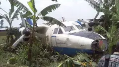 Impanuka y'indege y'ubwikorezi yaguye hambere mu gace ka Shabunda