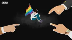 صورة من حلقة دنيانا عن العنف ضد مجتمع الميم-عين