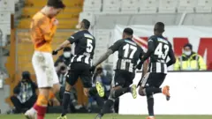 beşiktaşlı oyuncuların gol sevinci