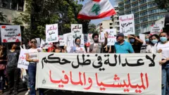 أهالي ضحايا انفجار مرفأ بيروت يطالبون بالعدالة في الذكرى الثانية للانفجار 2022