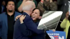Joe Biden ati kamala Harris