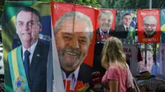 Venda de toalhas de Bolsonaro e Lula