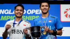 Jonathan Crishie juara All England 2024: 'Yang penting tunggal putra dan Indonesia menang'
