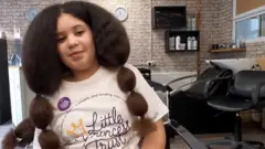 "Esperé seis años para donar mi pelo afro"