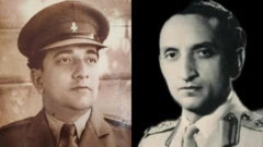 साहिबज़ादा यूनुस ख़ाँ (बाएं) और साहिबज़ादा याक़ूब ख़ाँ (दाएं)