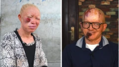 Gerald Eke and Esther Ibo