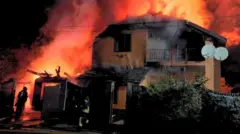 пожар в доме в броварской области