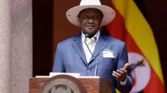 ፕረዚደንት ዩጋንዳ ዩዌሪ ሙሴቪኒ