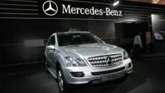 Older Mercedes M-Class models 
