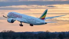 የኢትዮጵያ አውሮፕላን 